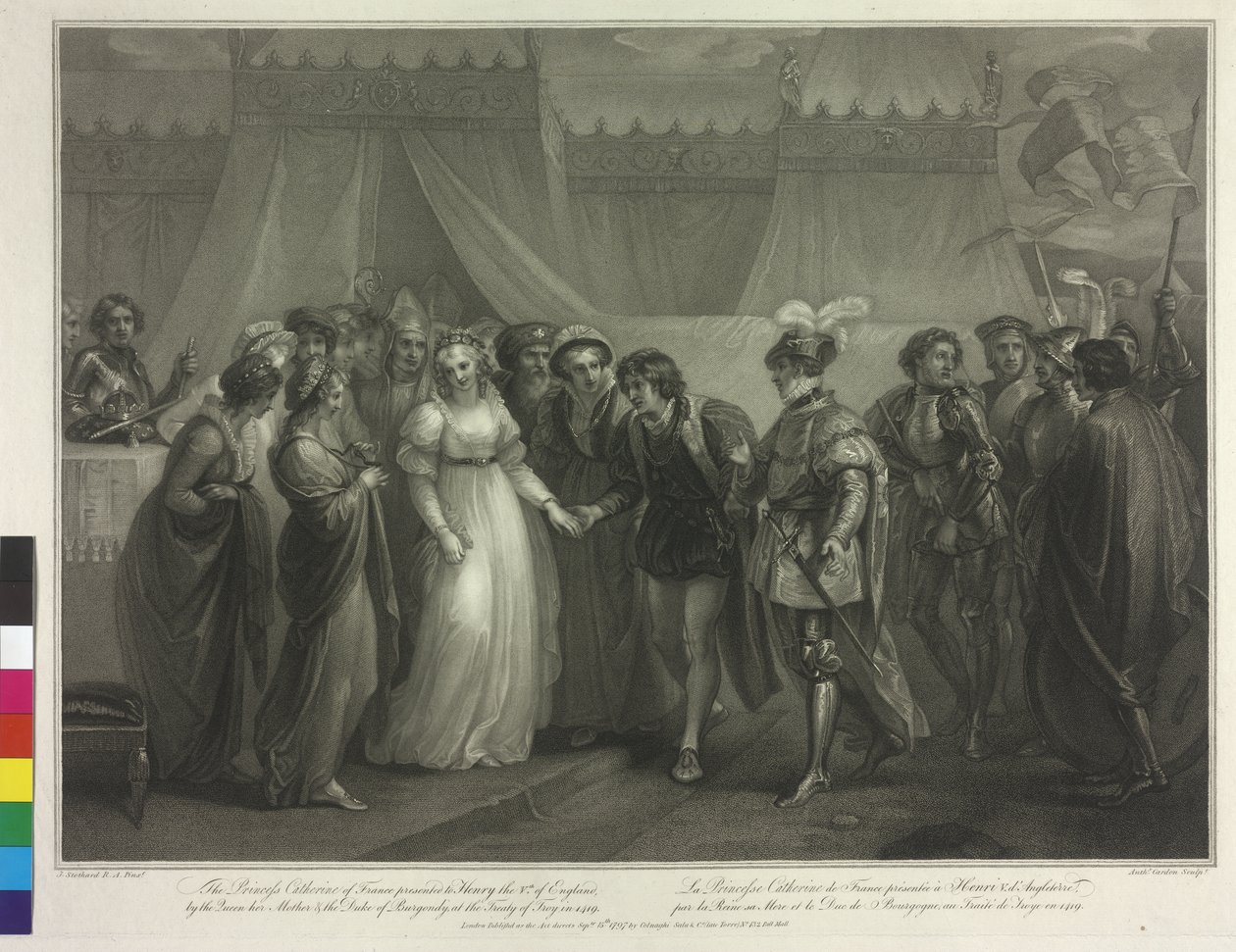 Prinses van Frankrijk Katharina door Antoine Cardon