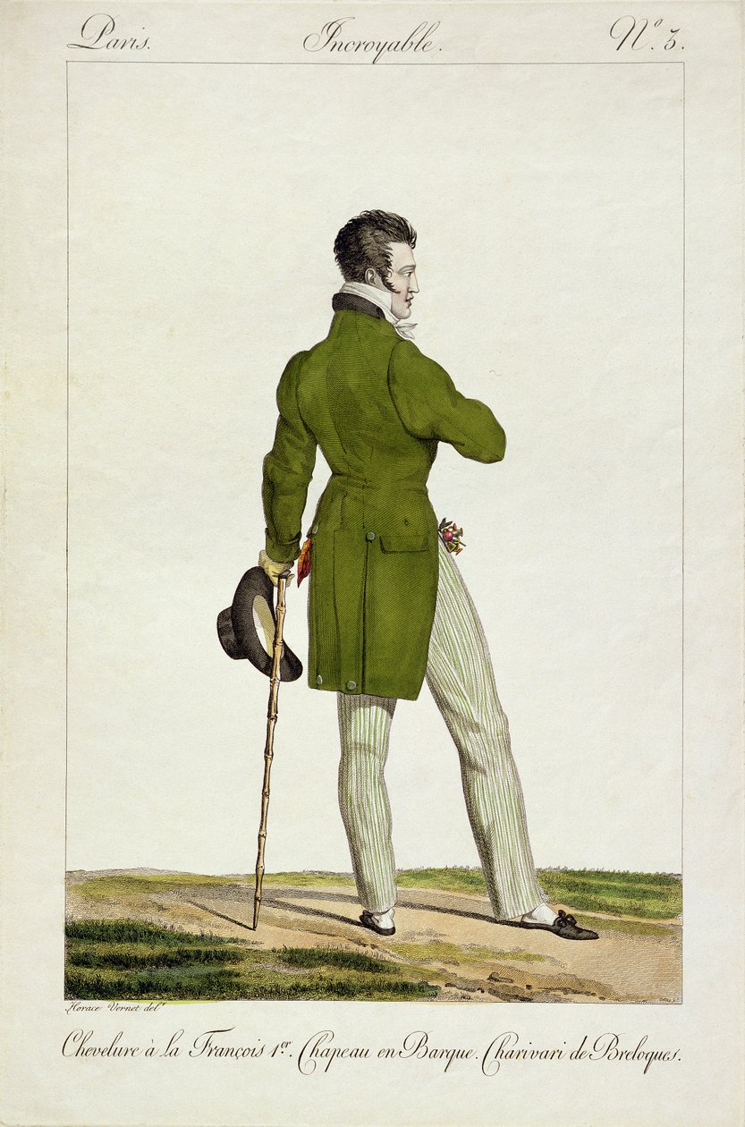 Een dandy met een 