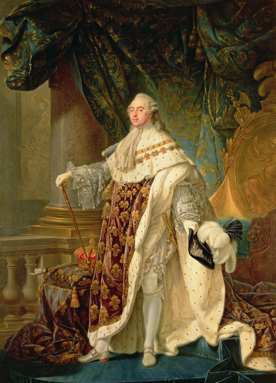 Lodewijk XVI door Antoine François Callet