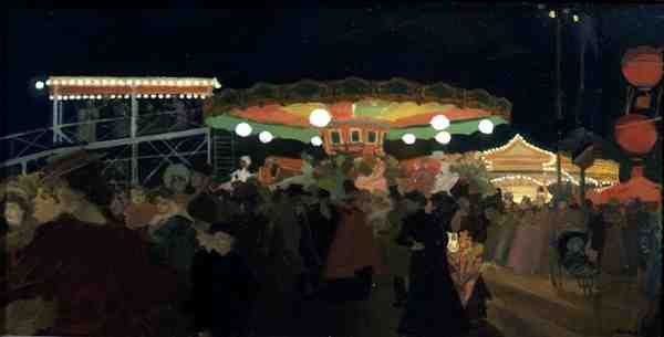 De Kermis, c.1896 door Antoine Guillaume Minartz