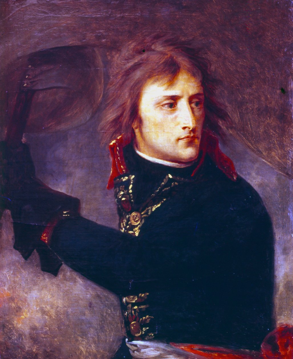 Bonaparte bij de Brug van Arcole door Antoine Jean Gros
