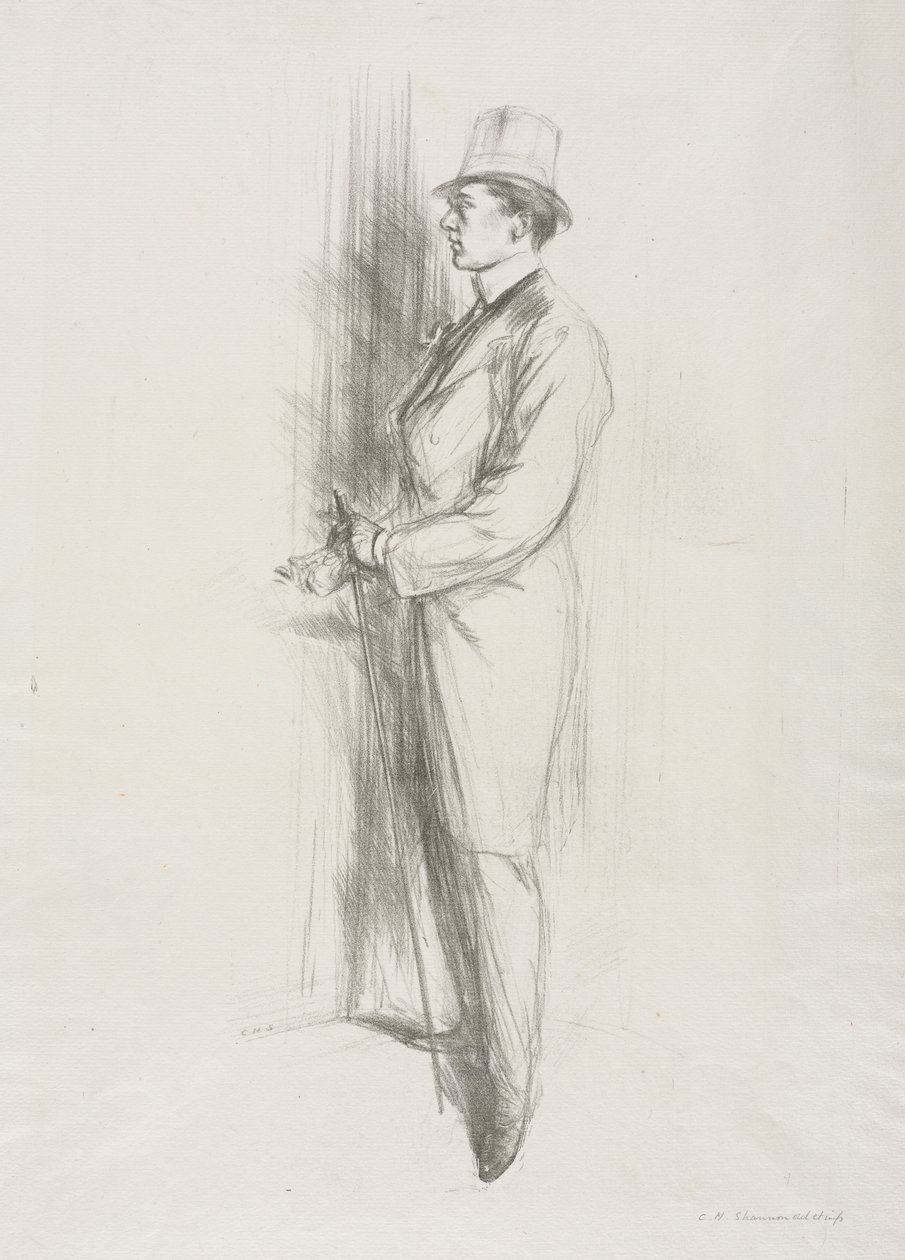 Sir Max Beerbohm door Antoine Louis Barye