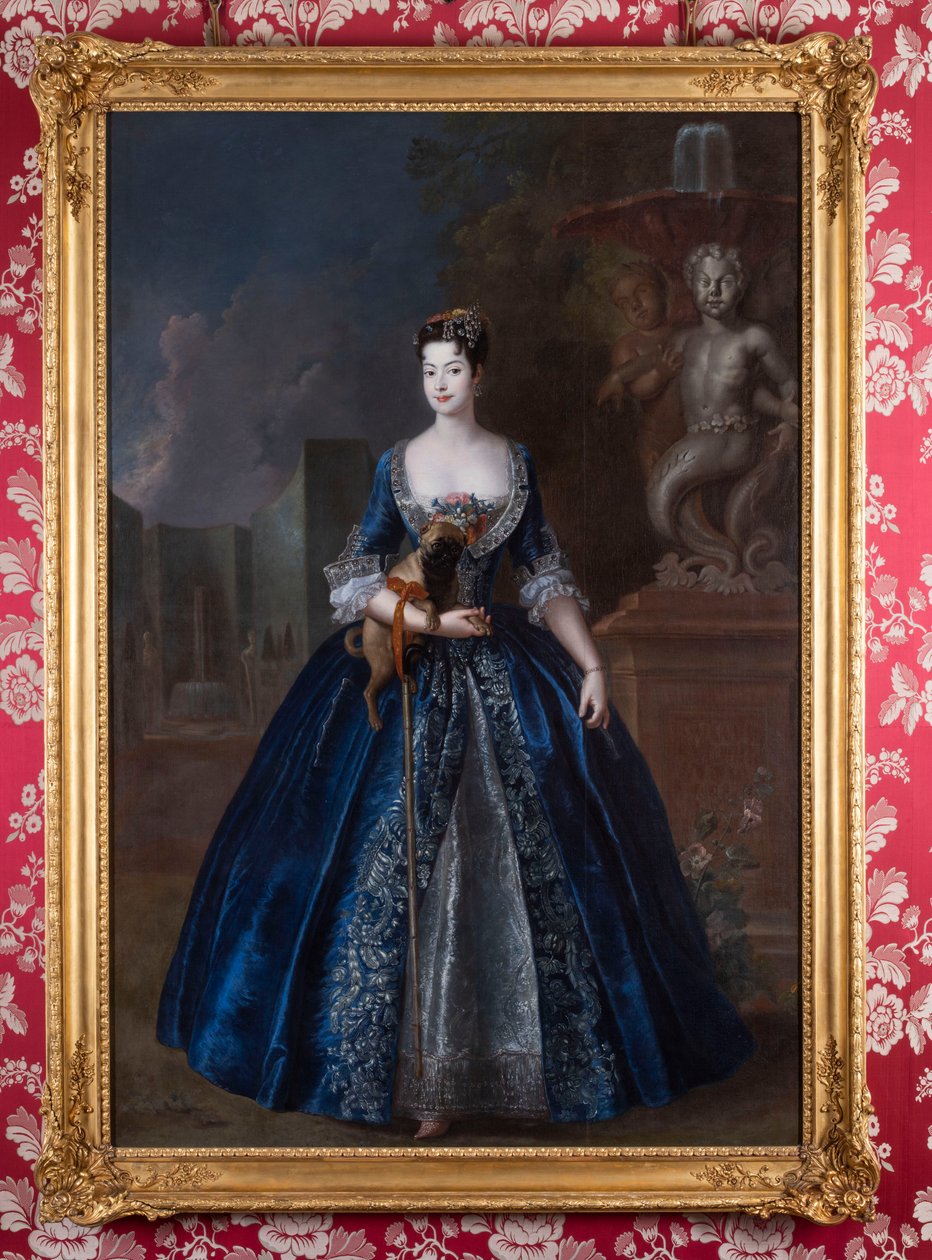 Anna Orzelska (1707-1769) door Antoine Pesne