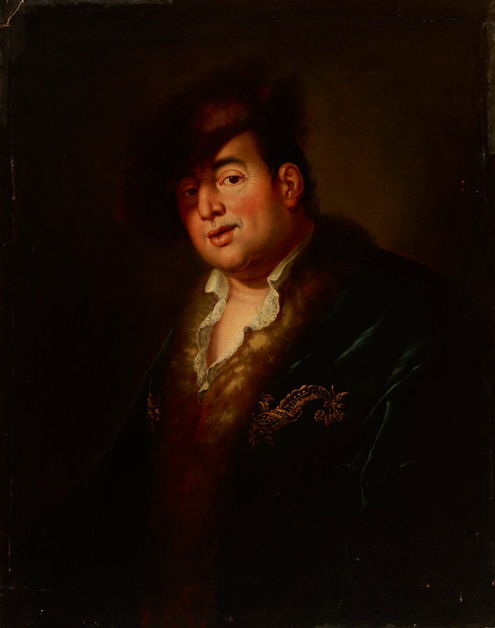 Portret van Johann Melchior Dinglinger (1664-1731) door Antoine Pesne