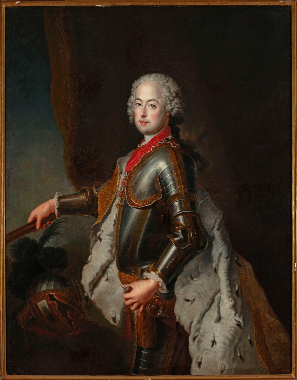 Portret van Karel Alexander van Lotharingen (1712-1780) door Antoine Pesne