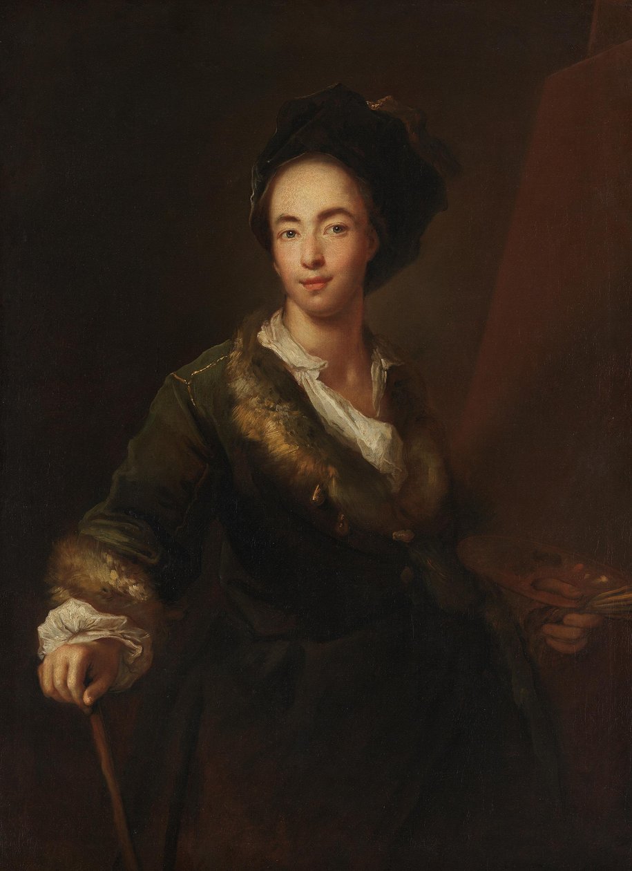 Zelfportret door Antoine Pesne