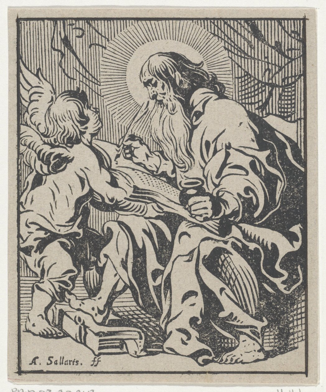 Matteüs de evangelist door Antoine Sallaert
