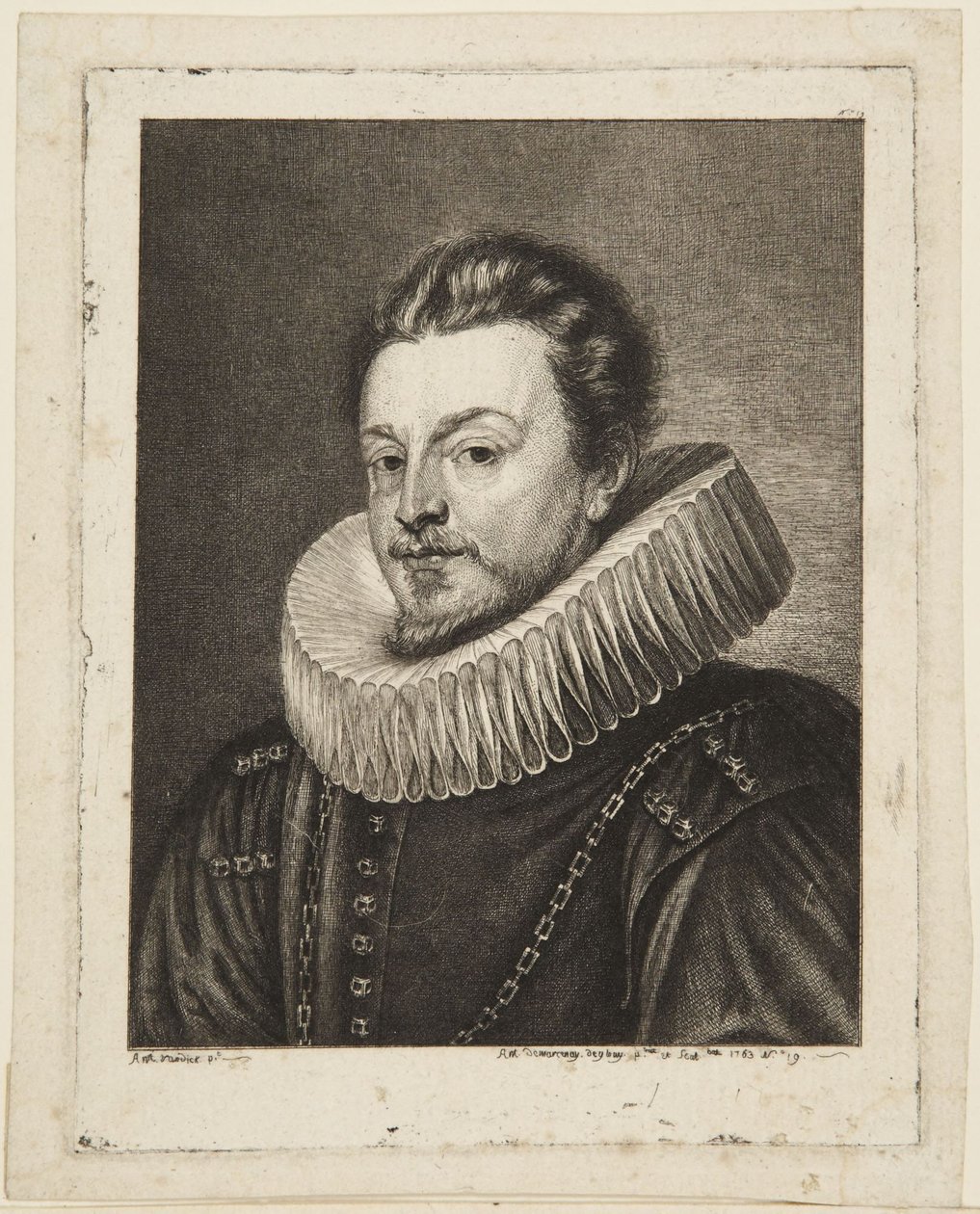 Van Dyck door Antoine de Marcenay de Ghuy