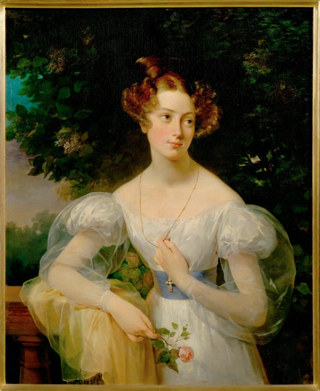 Hortense Ballu, toekomstige mevrouw ... door Antoinette Cecile Hortense Lescot Haudebourt