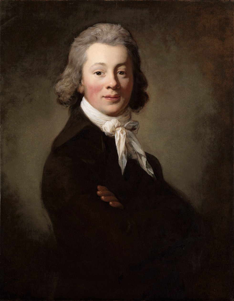 Portret van Friedrich Gottlob Benno von Heynitz door Anton Graff