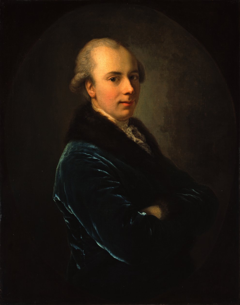 Georg Friedrich von Martens door Anton Graff