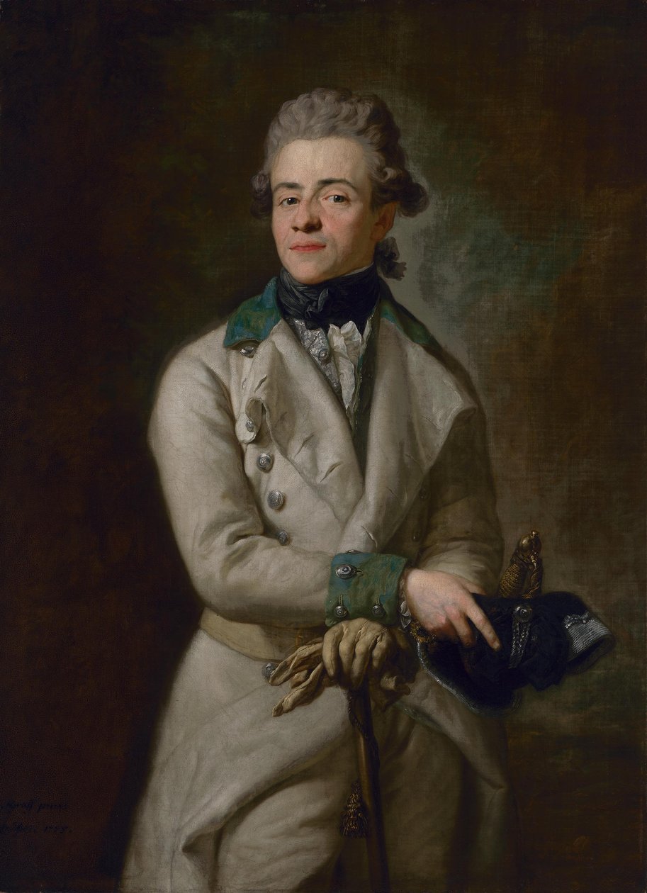 Heinrich XIII, graaf van Reuss door Anton Graff