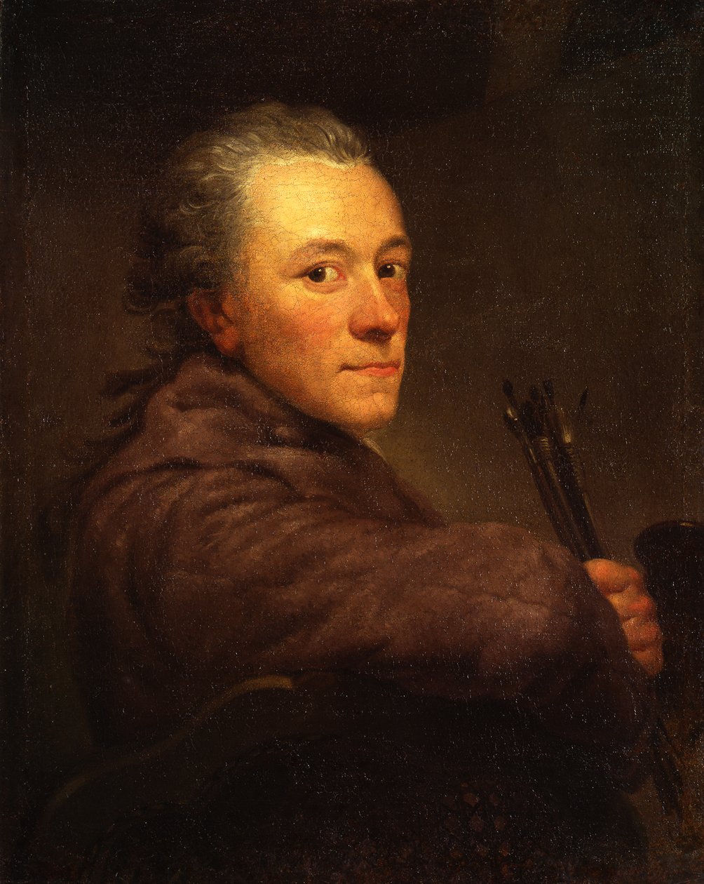 Zelfportret door Anton Graff