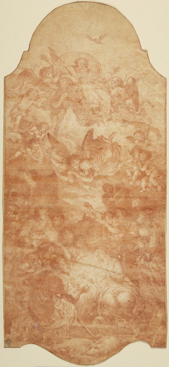 Geburt Christi door Anton Raphael Mengs