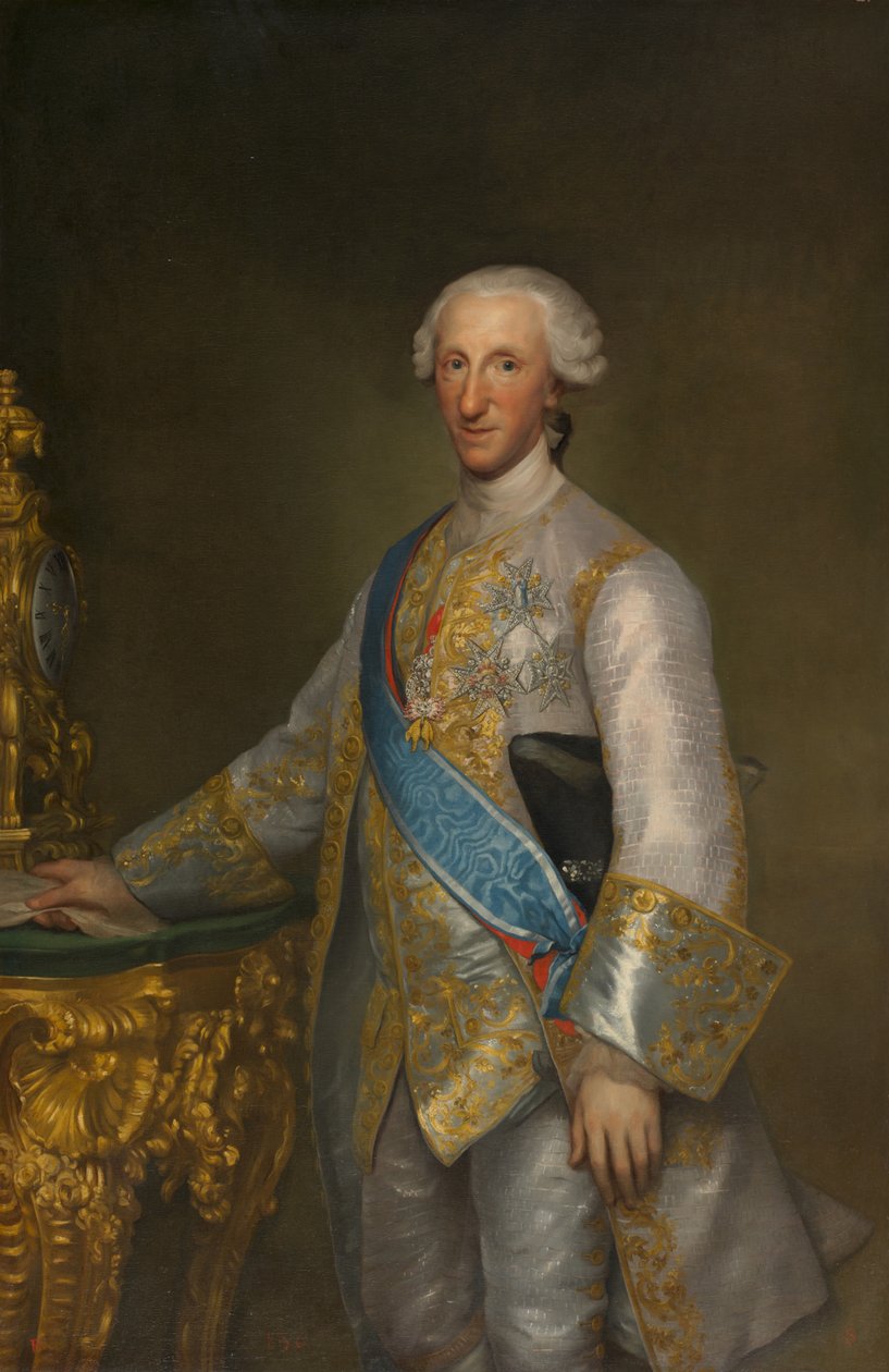 Portret van Infante Don Luis de Borbon, c.1776 door Anton Raphael Mengs