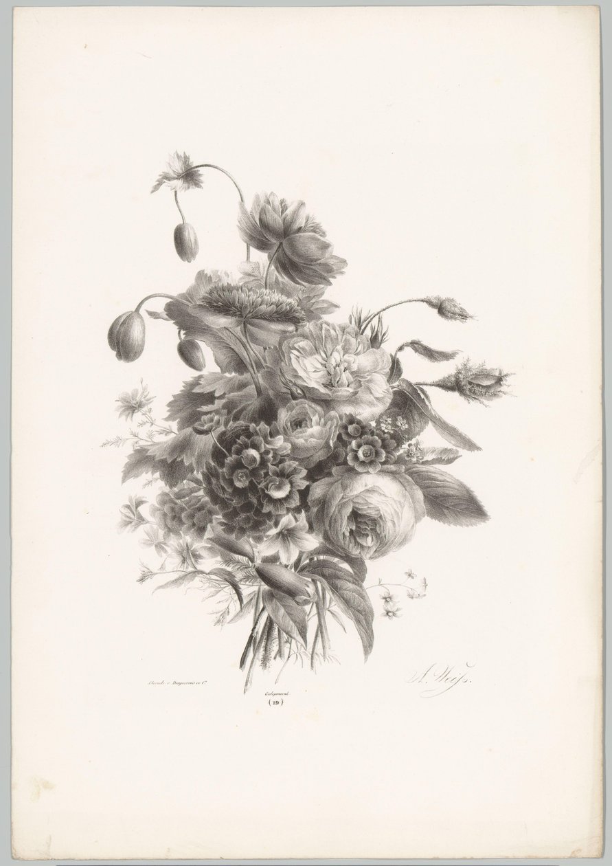 Rozen en andere bloemen door Anton Weiss
