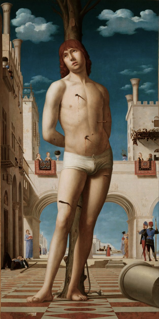 Duits: Hl. Sebastian door Antonello da Messina
