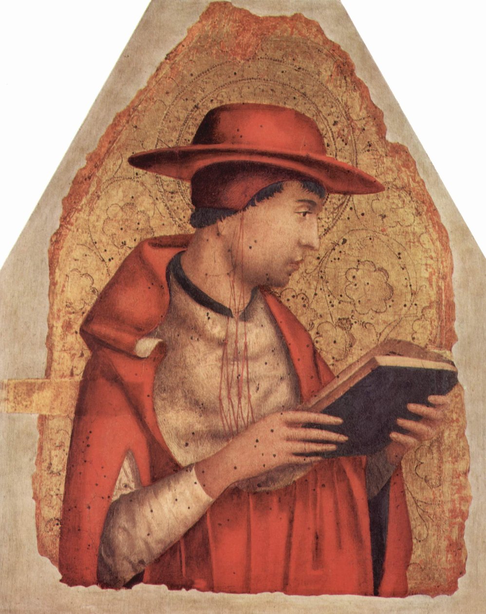 Heilige Jeroen door Antonello da Messina
