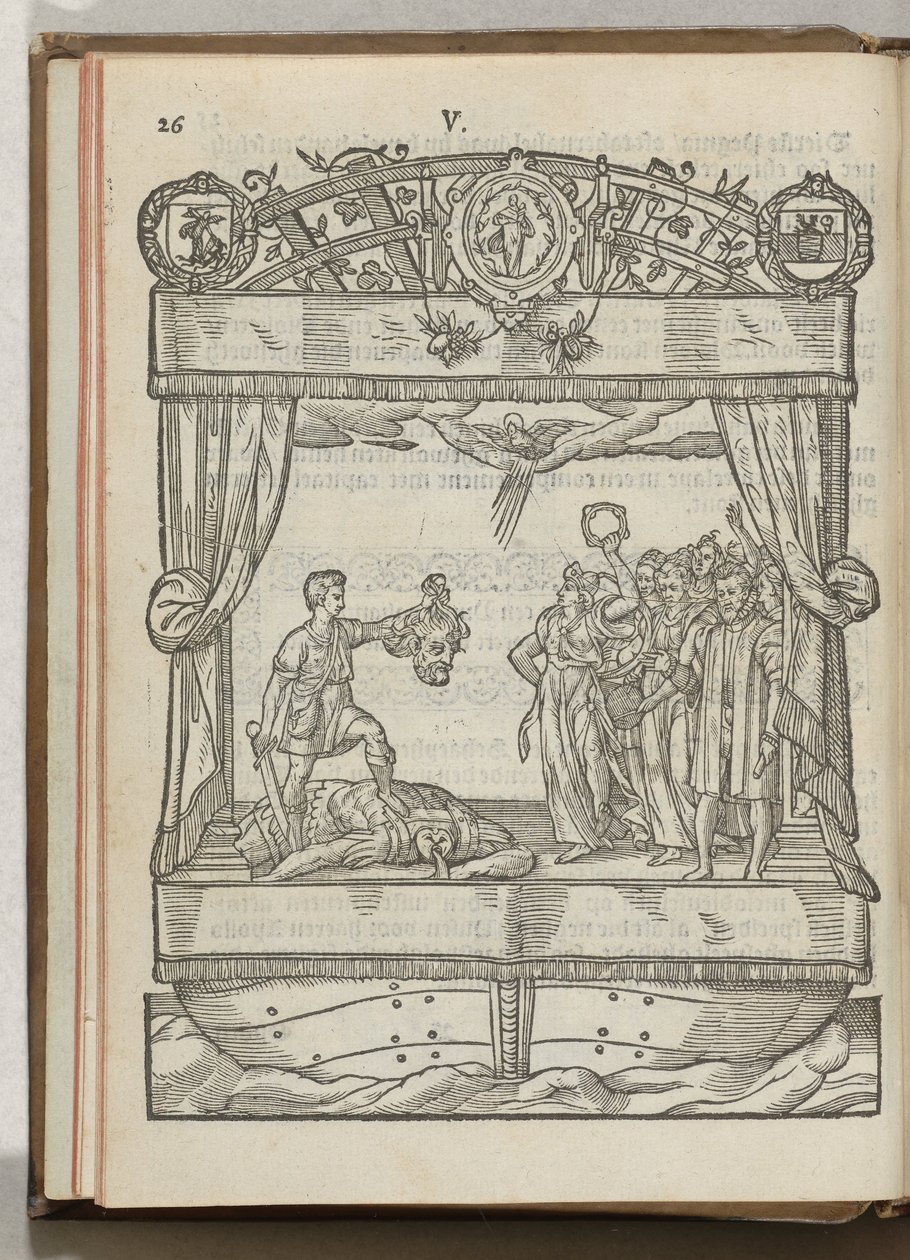 David met het hoofd van Goliath, 1577 door Antoni van Leest