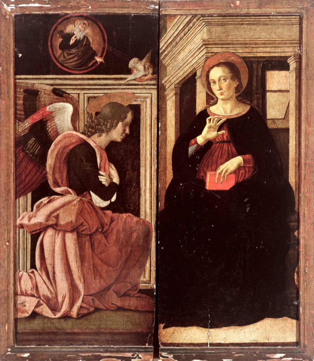 Annunciatie door Antoniazzo Romano