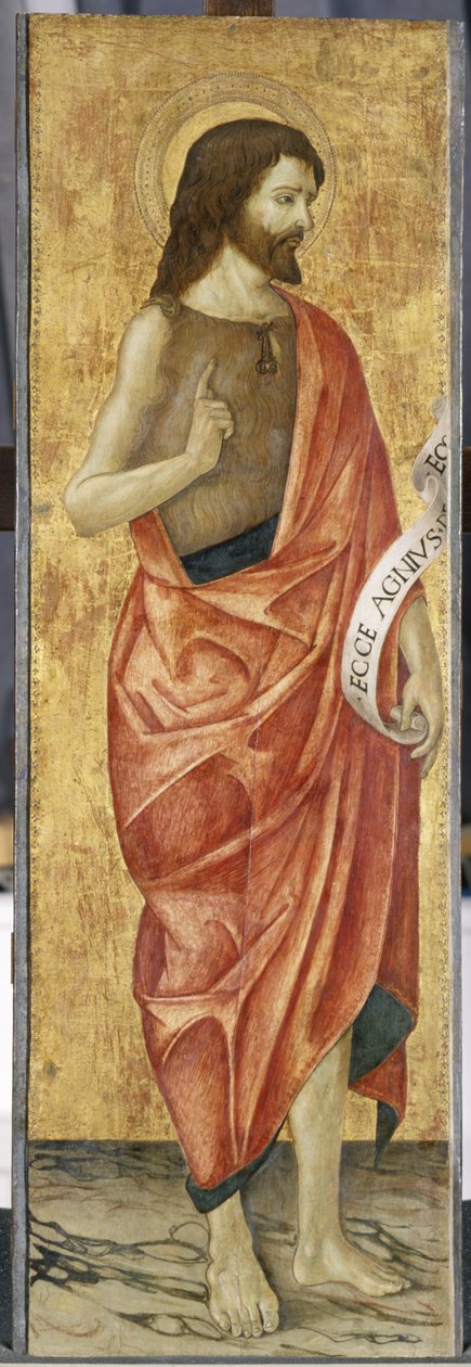 Johannes de Doper door Antoniazzo Romano