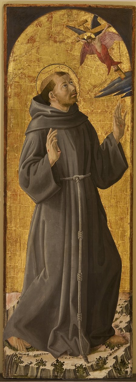 Sint Franciscus van Assisi door Antoniazzo Romano