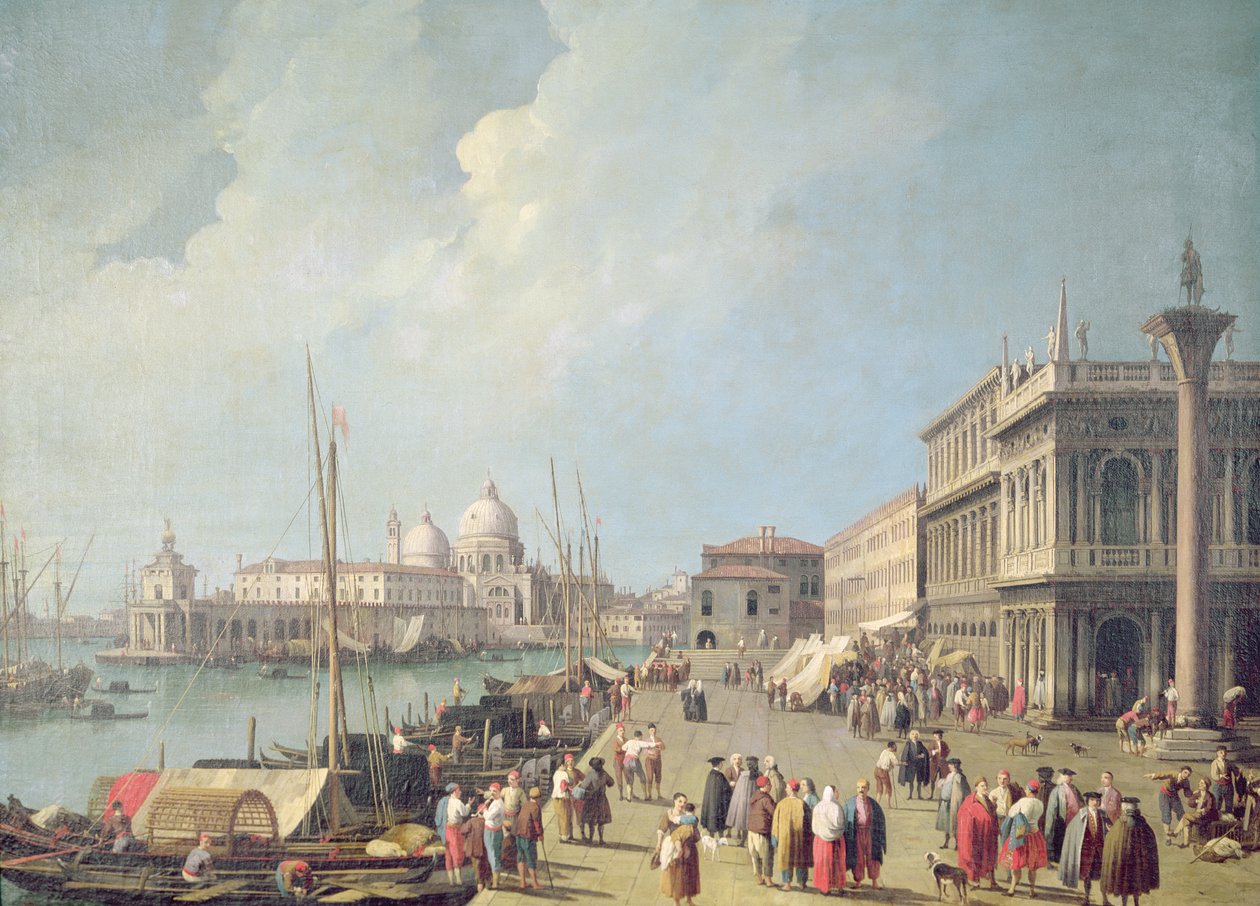 Santa Maria della Salute door Giovanni Antonio Canal
