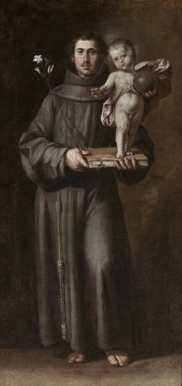 San Antonio de Padua door Antonio del Castillo y Saavedra