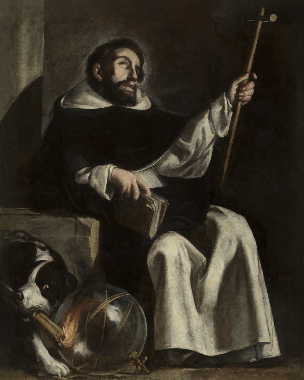 Santo Domingo de Guzmán door Antonio del Castillo y Saavedra