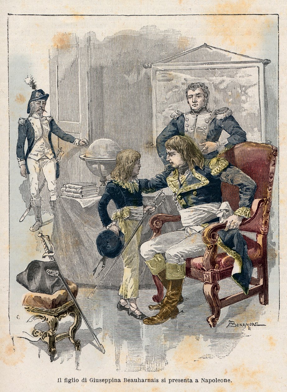 de jonge Eugene de beauharnais (1781-1824), zoon van Josephine voor Napoleon door Antonio Bonamore