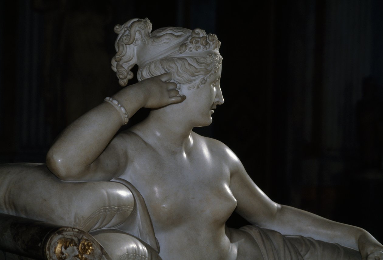 Pauline Bonaparte door Antonio Canova