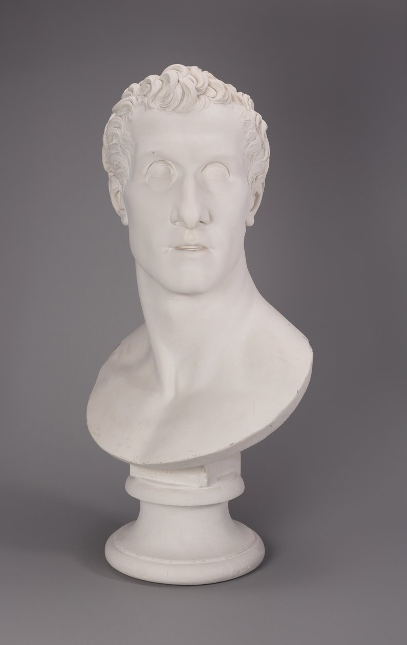 Zelfportret van de beeldhouwer Antonio Canova door Antonio Canova