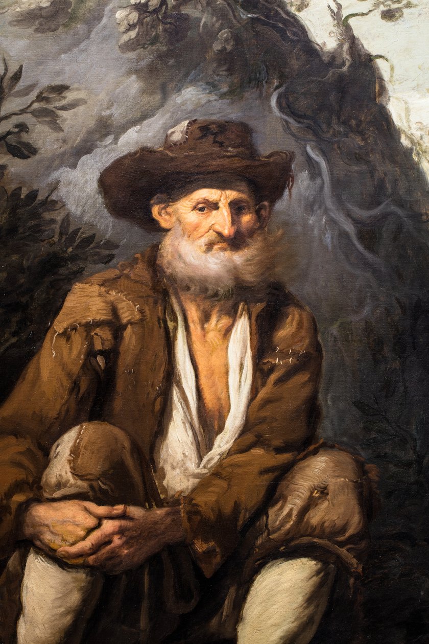 De zwerver, detail door Antonio Carneo
