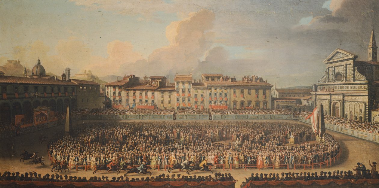 De race van de Berberse paarden door Antonio Cioci or Ciocchi