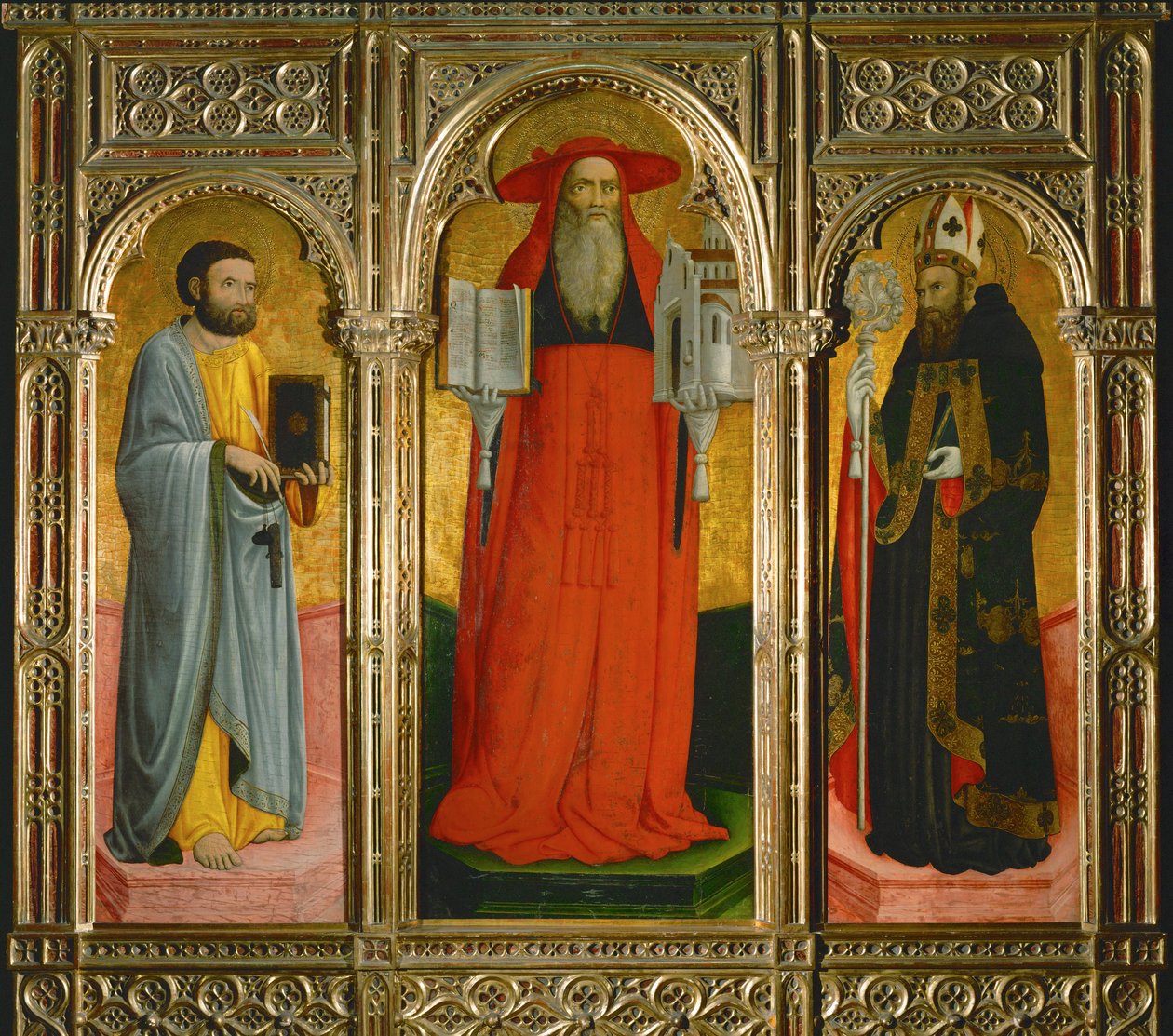 Altaar van St. Jerome voor de kerk St. Stefano door Antonio & D
