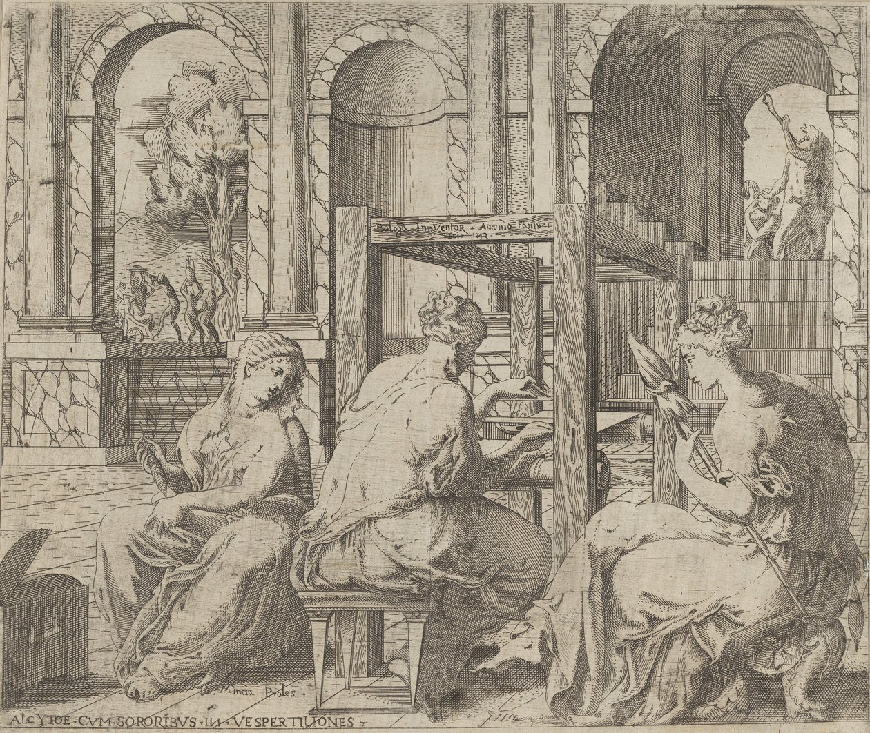 De Dochters van Minyas door Antonio Fantuzzi