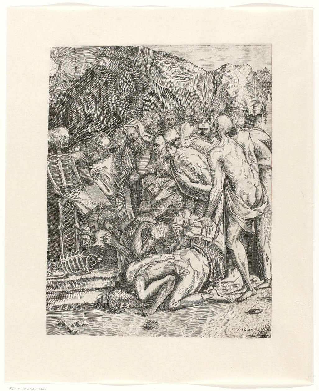 Allegorie op de Dood door Antonio Gucci