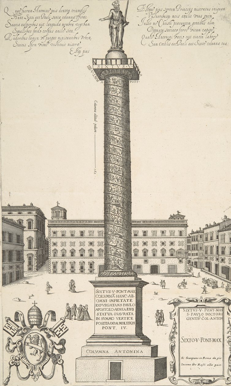 Speculum Romanae Magnificentiae door Antonio Lafreri