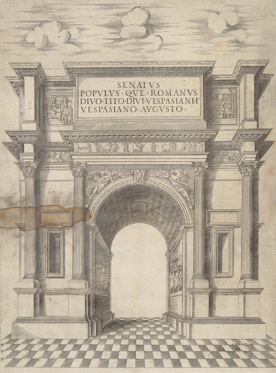 Speculum Romanae Magnificentiae door Antonio Lafreri