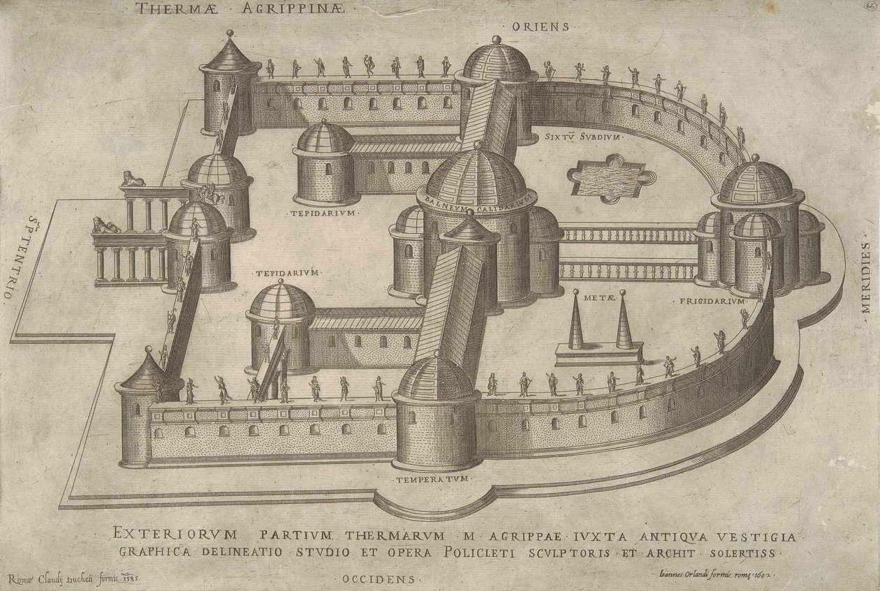 Speculum Romanae Magnificentiae door Antonio Lafreri