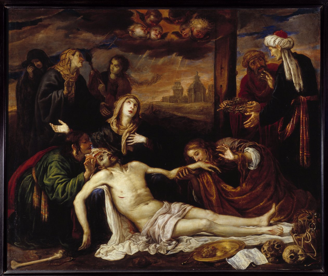 Kruisafneming of Pieta door Antonio Pereda y Salgado