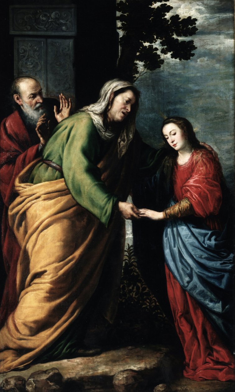 De Visitatie door Antonio Pereda y Salgado de