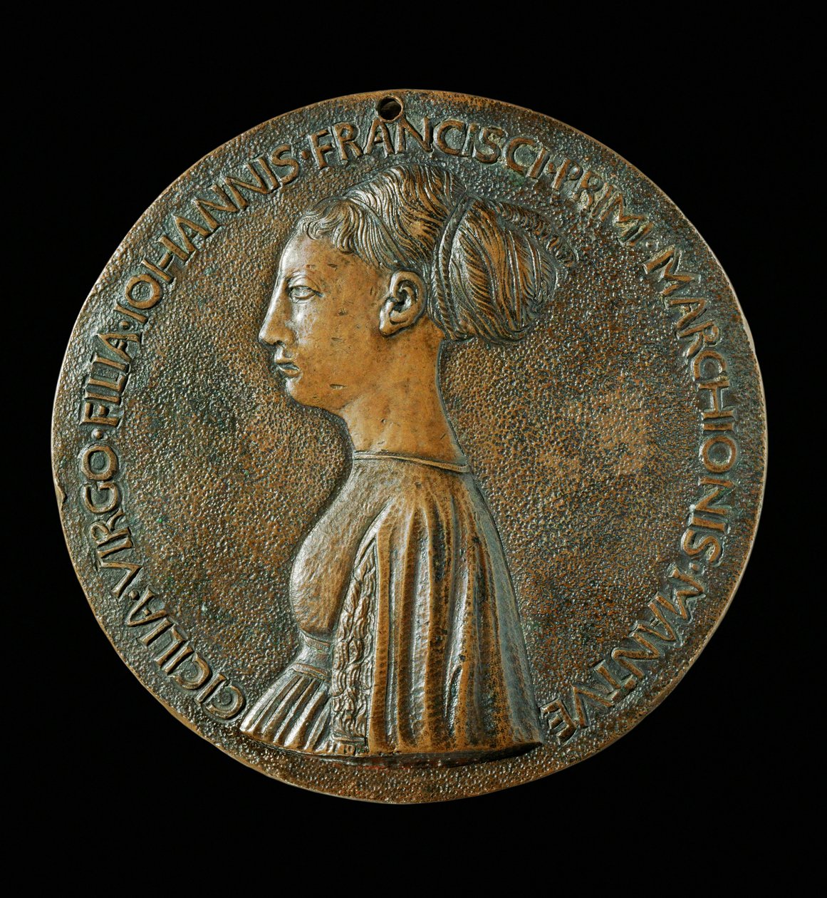 Cecilia Gonzaga ... door Antonio Pisanello