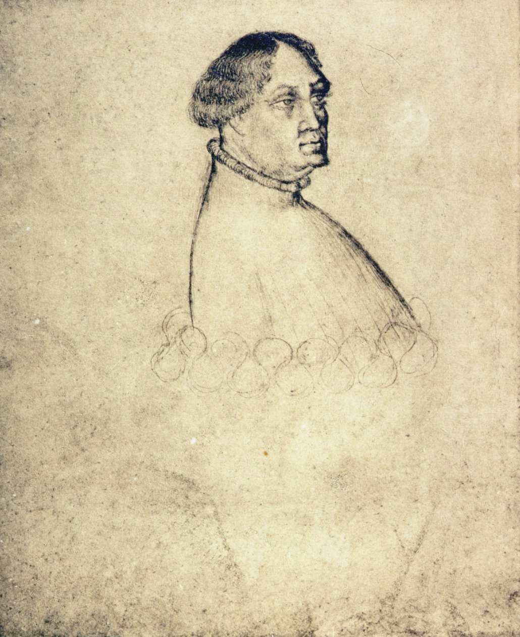 Portret van Giangaleazzo Visconti door Antonio Pisanello