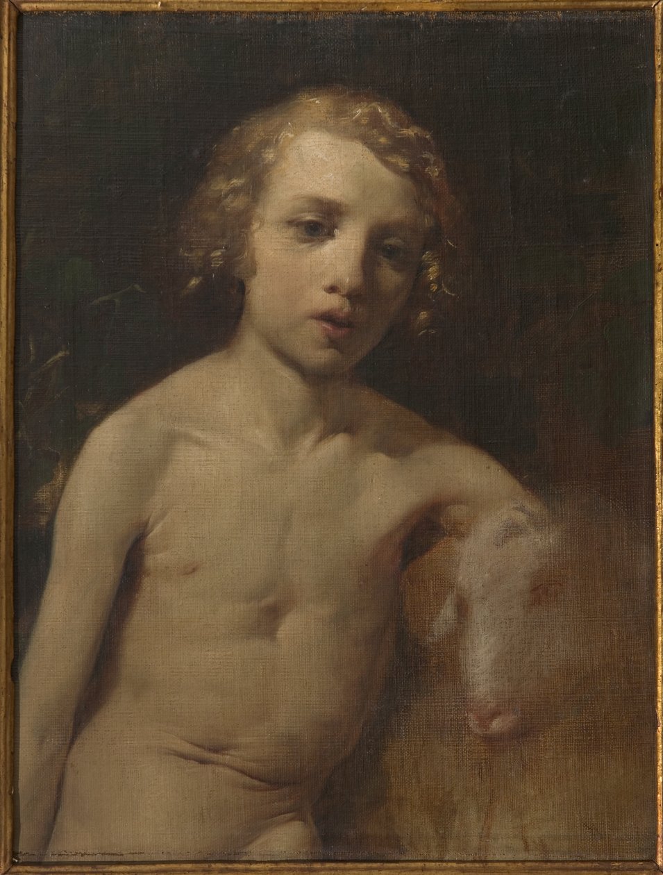 San Giovannino (Heilige Johannes de Doper als kind) door Antonio Simonazzi