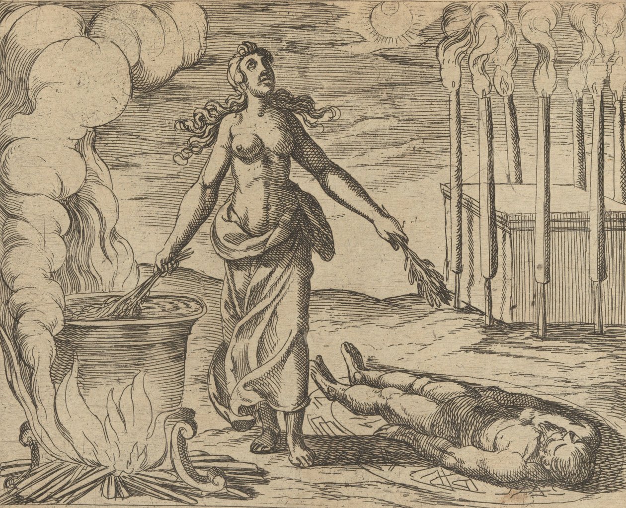 Medea herstelt Aeson