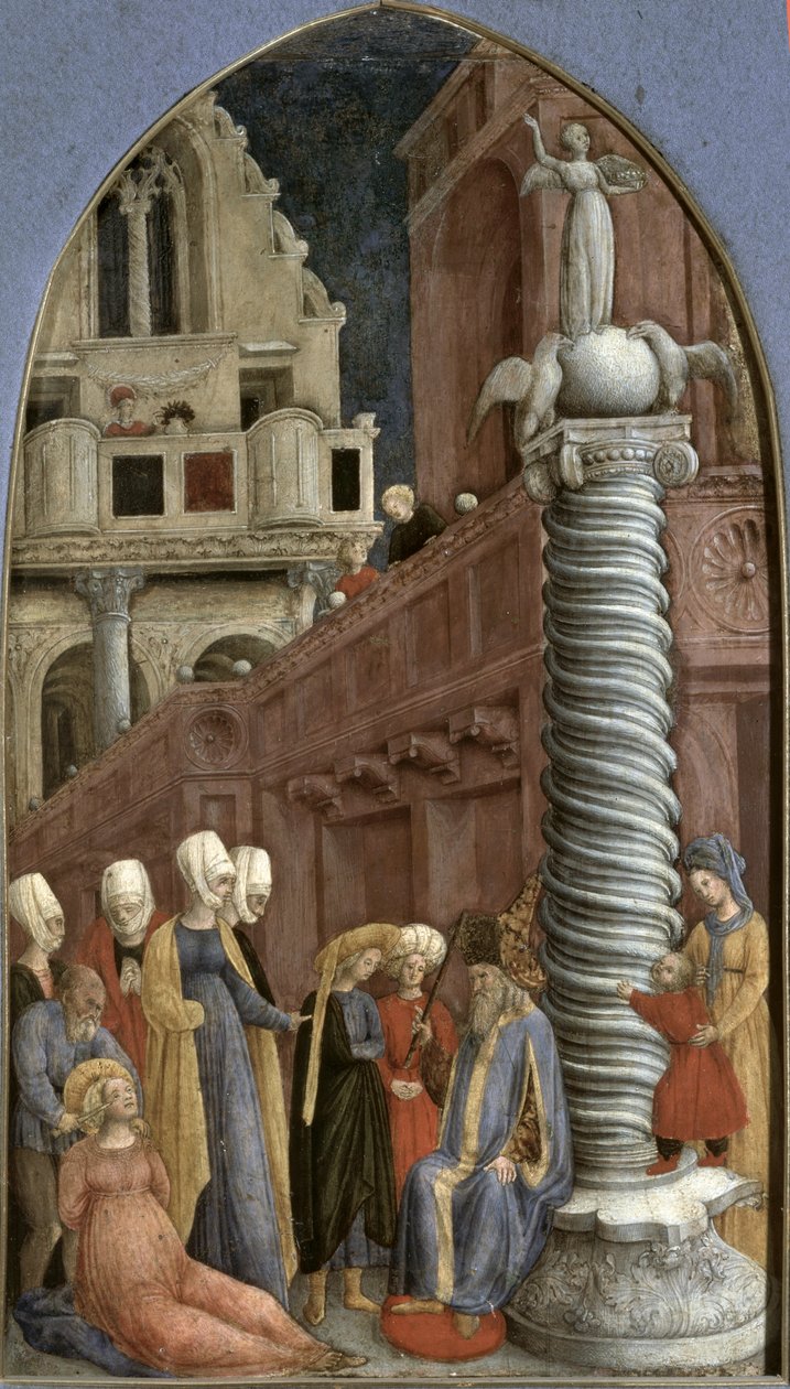 Martelaarschap van St. Lucia door Antonio Vivarini