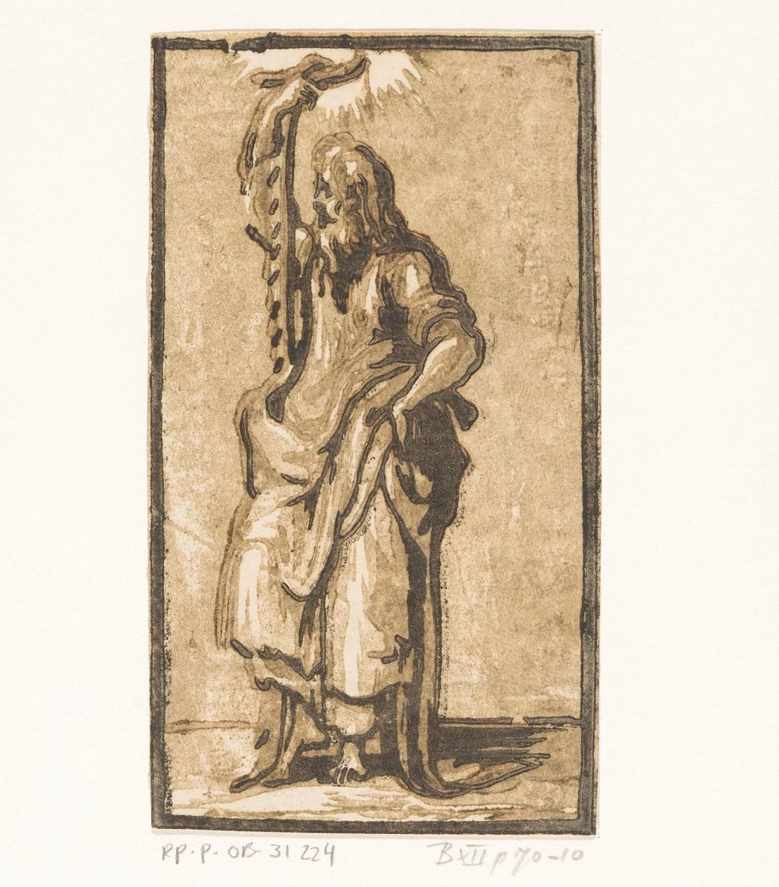 Heilige Simon door Antonio da Trento (attributed to)