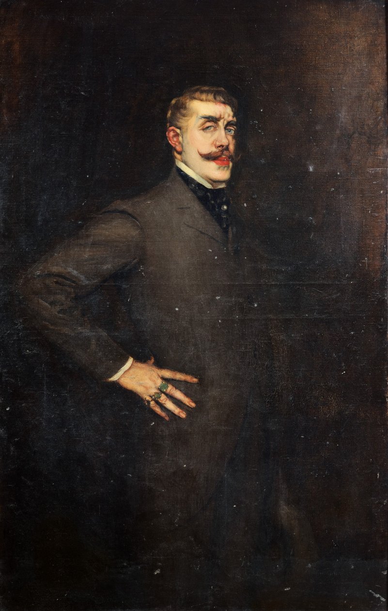 Antonio de La Gandara - Portret van Jean Lorrain door Antonio de la Gandara
