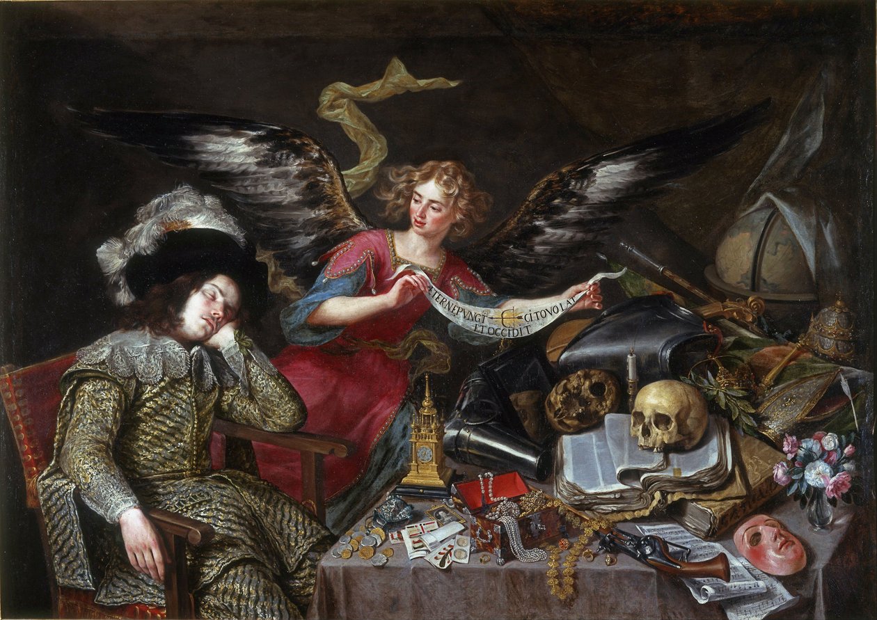 De droom van de ridder door Antonio de Pereda